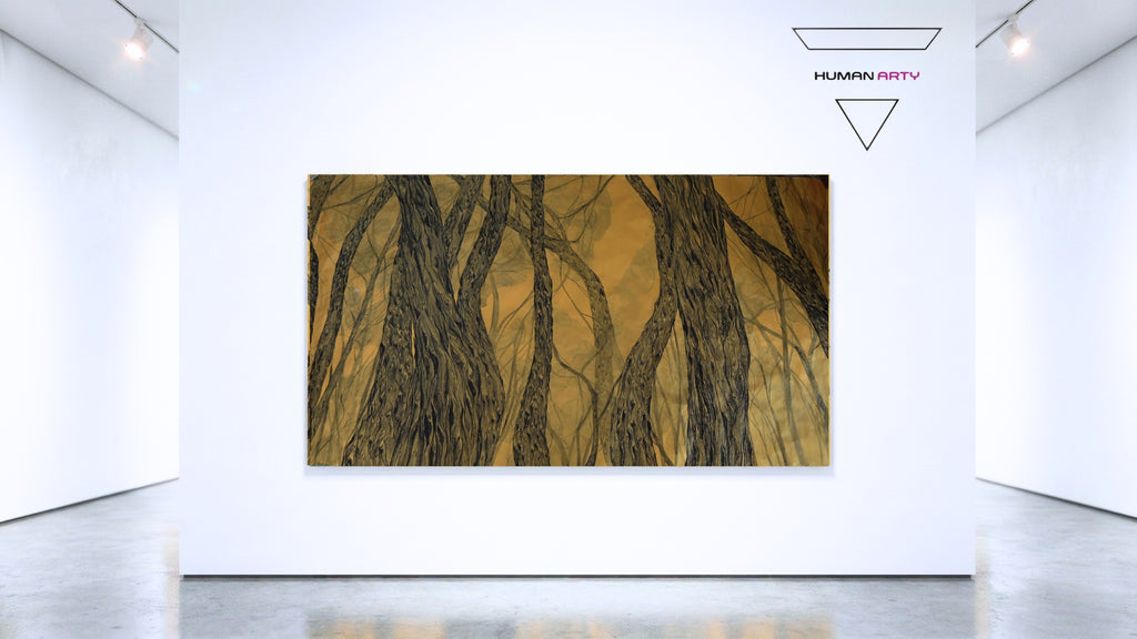 Hong Wai 洪慧: Moonlight series – Before sunrise IV (月光森林--日出之前IV)