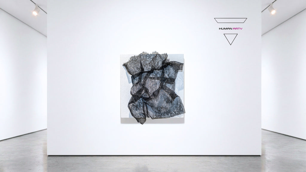 Hong Wai 洪慧: Hong Kong Express series, "Devil" (蕾絲書法 —妖)