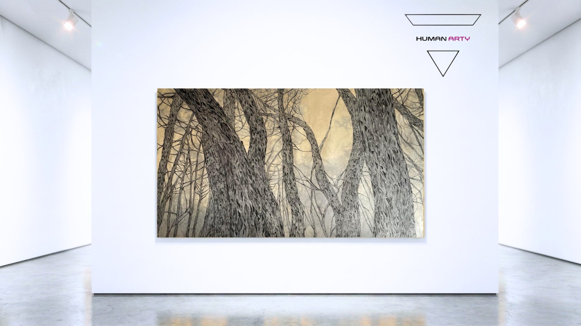 Hong Wai 洪慧: Moonlight series – Before sunrise V (月光森林--日出之前V)