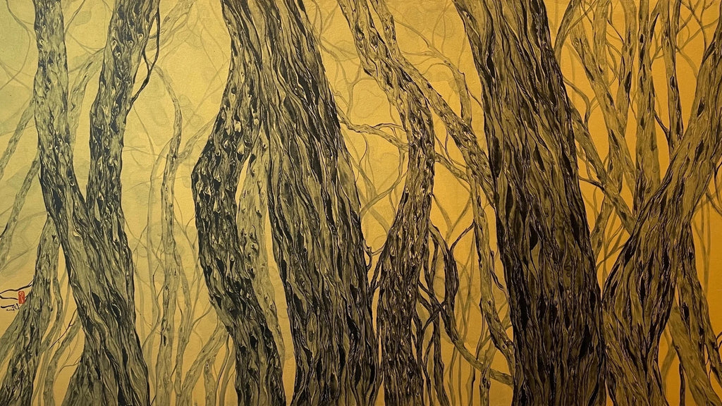 Hong Wai 洪慧: Moonlight series – Before sunrise I (月光森林--日出之前I)