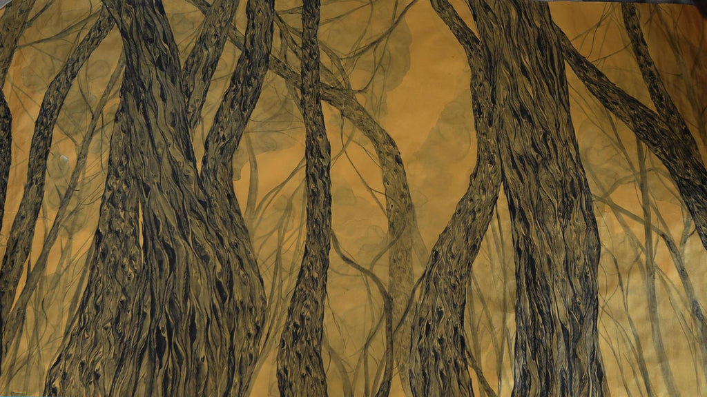 Hong Wai 洪慧: Moonlight series – Before sunrise IV (月光森林--日出之前IV)