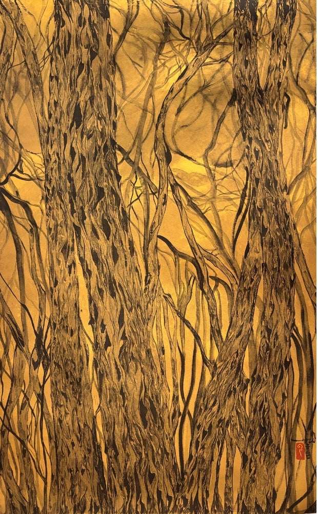 Hong Wai 洪慧: Moonlight series – Before sunrise III (月光森林--日出之前III)