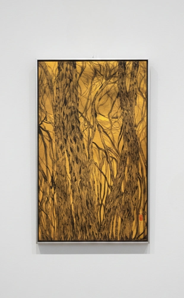 Hong Wai 洪慧: Moonlight series – Before sunrise III (月光森林--日出之前III)