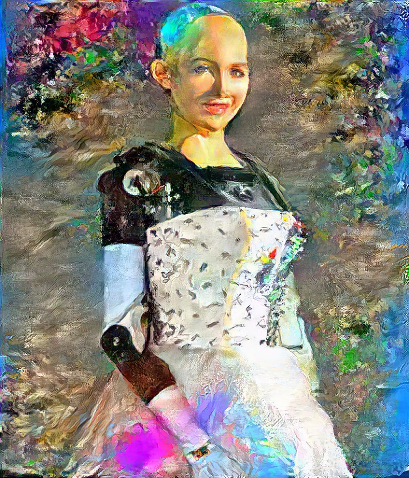 Sophia The Robot "Party Dress Dreams"